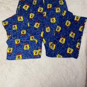 Blue Pajamas with Fun Character Print